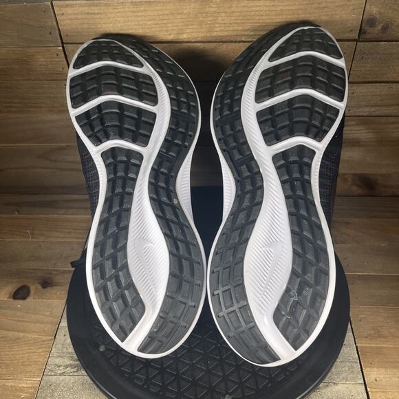 Nike Womens Size 12 WIDE Downshifter 11 Running Black Lace Up Athletic Shoes - Picture 9 of 10